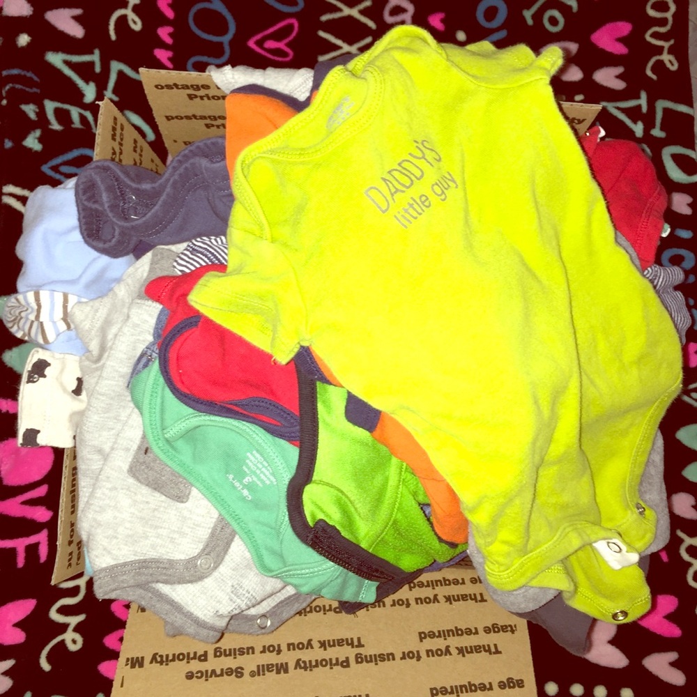 Size 3 month baby boy mystery box